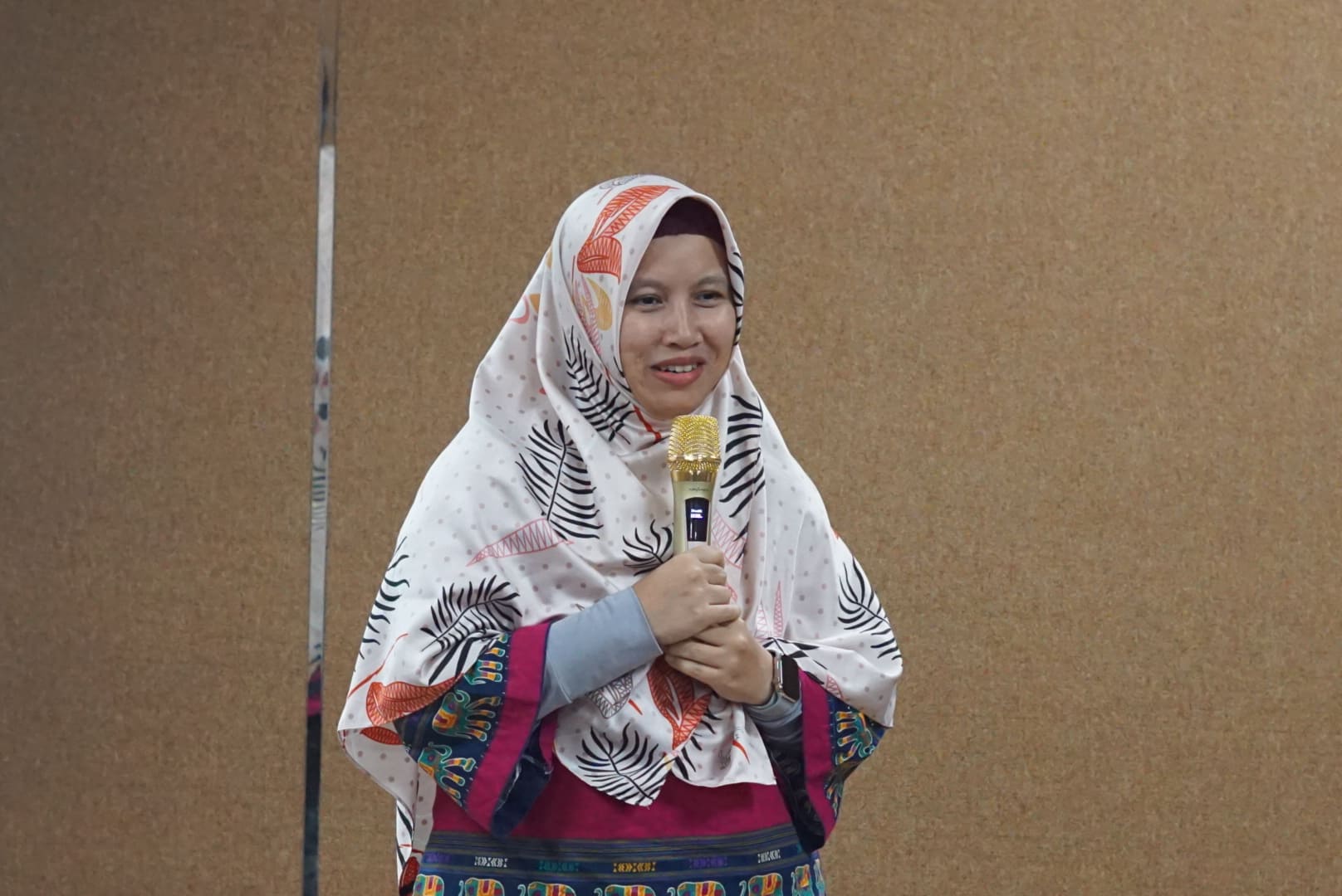 Sambutan pembina UKM rumah sahabat